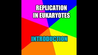 Replication in Eukaryotes Introduction [upl. by Alphonse]