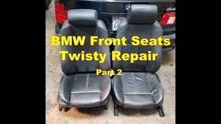 BMW E39 M5 540i 530i 525i Front Electric Seat Twisty Repair Part 2 [upl. by Shuman]