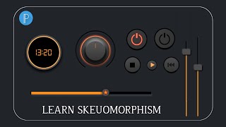 Learn Skeuomorphism In PixellabSoft Ui Design•Pixellab Toturial [upl. by Naryt]