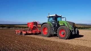 Fendt 930 Vario ft Vaderstad Rapid A 600S drilling Winter Wheat Shot on DJI Mavic Pro 2 4K [upl. by Eenyaj]