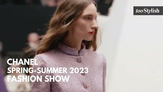 Chanel  SpringSummer 2023 Haute Couture Show 4K  tooStylish [upl. by Nolana121]