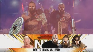 DEXTER LUMIS VS IVAR WWE NXT WWE 2K24 TQSVERSE [upl. by Eetnwahs203]