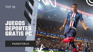 TOP 10 Juegos 🔥 de DEPORTES para PC y GRATIS 🔥  Diez JUEGOS de DEPORTES para COMPUTADORA 2024 [upl. by Clyve]