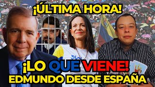 LO QUE VIENE PARA VENEZUELA EDMUNDO SE FUE A ESPAÑA [upl. by Rozalin977]