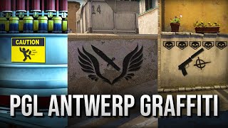 10 Graffiti Plays From PGL Antwerp 2022 Major Valve Could Add to CSGO [upl. by Thirzia169]