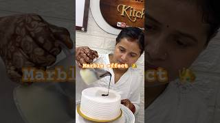 Marble effects Cake कैसे बनाये 👑 shortsvideo marblecakerecipe chocolatecake viralvideo cake [upl. by Anatolio175]