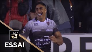 TOP 14  Essai Malakai FEKITOA RCT  Toulon  Agen  J20  Saison 20172018 [upl. by Pen]