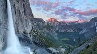 Mighty To Save lyrics Hillsong [upl. by Nauqed]