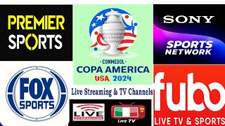 Copa America 2024 Live Streaming amp TV Channels  On Which Channel Copa America is live [upl. by Arocal]