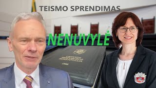 TEISINGAS Teismo Sprendimas Eduardo Vaitkaus PUSĖJE [upl. by Clayton]