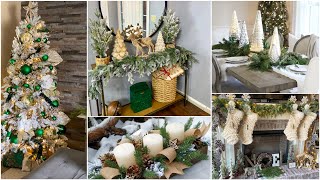 DECORACIÓN NAVIDAD 20232024🎄DECORACIONES NAVIDEÑAS ❄️ TENDENCIAS ❄️ ÁRBOLES DECORADOS 🎄 [upl. by Corette]