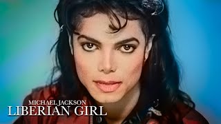 Michael Jackson  Liberian Girl  Music Video AI [upl. by Netty]