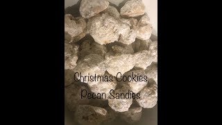 Christmas Cookies  Pecan Sandies [upl. by Behl]