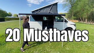 🤩 Das beste VW California Zubehör fürs Camping im Bulli 🚐 [upl. by Barbaraanne314]