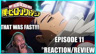 THAT WAS FAST My Hero Academia Season 5 Episode 11 ReactionReview [upl. by Baerl327]