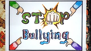 Poster Anti Bullying  Poster Stop Bullying  Lawan Bullying [upl. by Lamiv731]