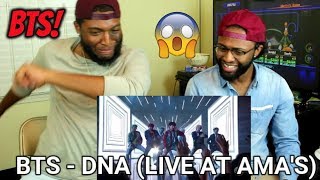 BTS  DNA Live at the AMAs 2017 REACTION [upl. by Romilda315]