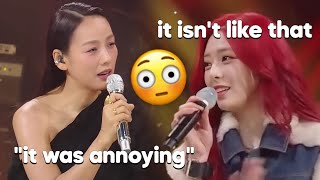 lee hyori being annoyed because of yuna [upl. by Tterraj608]