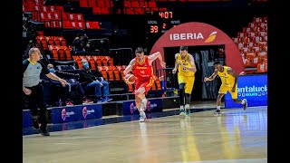 Dobledoble de Jonathan Barreiro camino al Eurobasket 2022 [upl. by Nosahc]