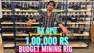 BUDGET Mining Rig for Ethereum amp How to setup the Mining Rig Harsh Gupta  Crypto Mining Farm India [upl. by Hgieliak]