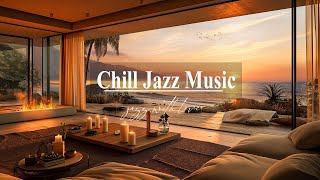 Relax Music In Cozy Living Room  Smooth Piano Jazz Music to Work and Study Focus [upl. by Jasper]