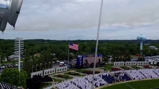 Blue Angels Flyover USNA Class of 2017 Graduation [upl. by Assilen]