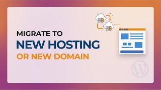 How to Migrate WordPress Site to a New Host or a New Domain Using Plugin [upl. by Ehlke]