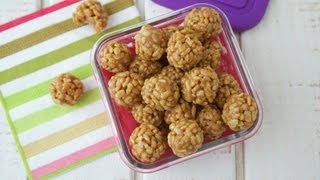 Rice Krispie Treat Balls  Fun Snacks for Kids  Weelicious [upl. by Yulma]