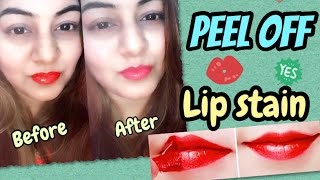 DIY Peel Off Lipstick  Lip Stain  Demo in Live Video  JSuper Kaur [upl. by Dodds99]