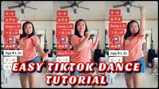 2021 EASY TIKTOK DANCE TUTORIAL [upl. by Ogeid265]