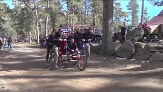 Outhouse Races raise thousands for charity [upl. by Yerbua826]