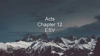 Acts  Chapter 12 ESV [upl. by Konopka596]