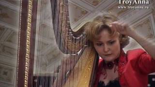 Elizabeth ALEXANDROVA  RGLIERE  Concerto for harp and orchestra  Artstudio quotTroyAnnaquot [upl. by Lal]