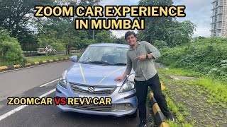 I Rented a Self Drive Car in Mumbai  Zoom Car vs Revv Car Comparison  Explore with Faisal [upl. by Eniarda377]