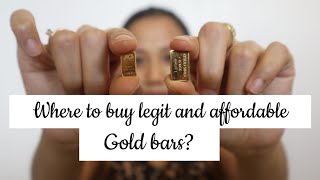 GOLD BARS NA MURA AT LEGIT  SAN BA MABIBILI  PARA SA MGA BEGINNERS [upl. by Torrence]