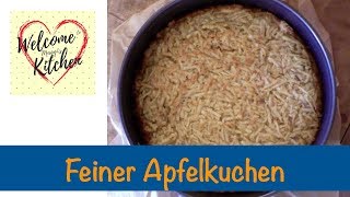 Feiner Apfelkuchen  einfach und lecker  Welcome Kitchen [upl. by Aek]