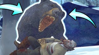 Hidden Cave Leads to Savage Bear Attack  Long Dark Wintermute Gameplay 7 [upl. by Leatri]