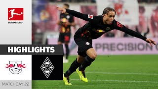 Xavi amp Openda Claim WellDeserved Leipzig Win  Leipzig  Mgladbach  Highlights  MD 22 Buli 2324 [upl. by Bartko]