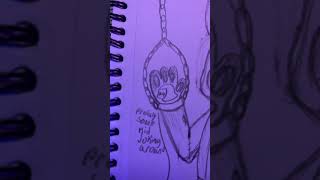 The yellow rabbit fnaf drawing cool drawing fnaf spooky springbonnie withered vhs [upl. by Nathanoj333]