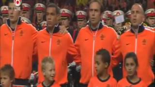 20101012 Netherlands National Anthem v Sweden  Euro 2012 Qualifying [upl. by Toombs]