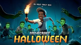 Minecraft tapi versi HALLOWEEN 🎃🎃 Bu Agus takut bu [upl. by Fusco]