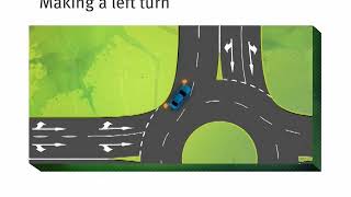 Queensland Road Rules – signalling at roundabouts [upl. by Eelyak]