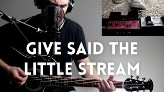 Give Said the Little Stream  Acoustic Guitar Hymn [upl. by Ecinerev]