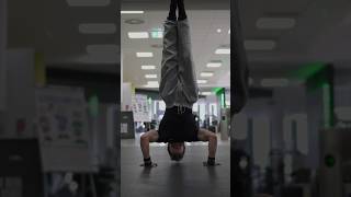 training to be a superhuman gymmotivation fyp gymtok calisthenics streetworkout handstand fy [upl. by Nabla359]