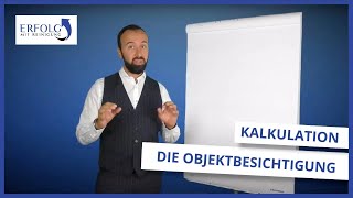 Kalkulation Gebäudereinigung Teil 1 Wichtig bei der Objektbesichtigung [upl. by Nonnelg]