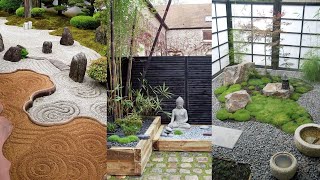 Zen Garden Ideas and Design Japanese Zen Garden Landscape Inspiration [upl. by Nosittam]