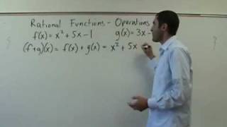 Algebra 2  Operations on Functions f o gx [upl. by Job]