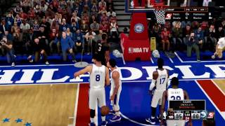 NBA 2K16 76ers MyGM  Our Defense Is So Bad I Might Trade The Whole Team Next Year [upl. by Clemmie511]