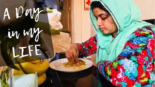 A Day in my Life  Gym Routine  Scrambled Egg curryCabbage PulaoBanana PanCake [upl. by Faxen]