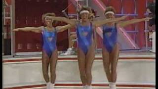 The 1987 Crystal Light National Aerobic Championship open [upl. by Sibilla]